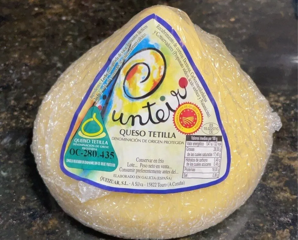 Queso tetilla