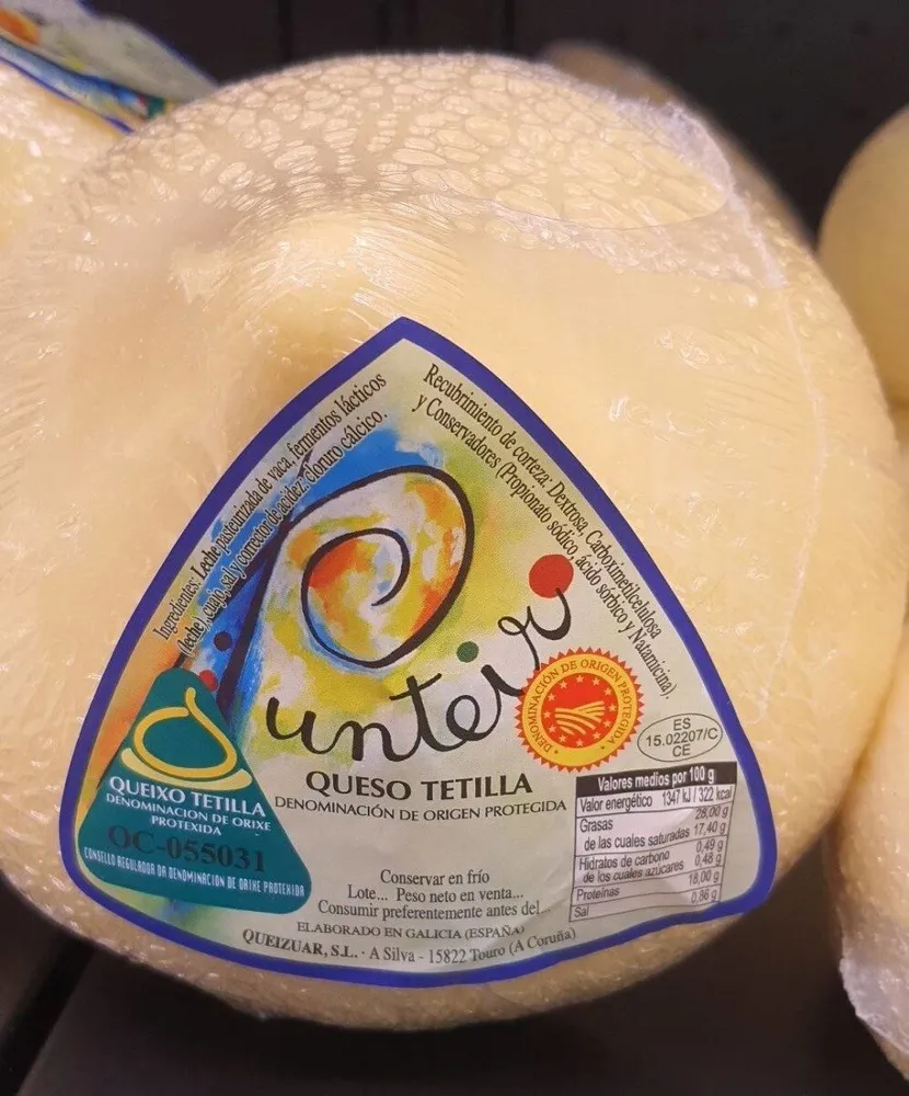 Queso Tetilla