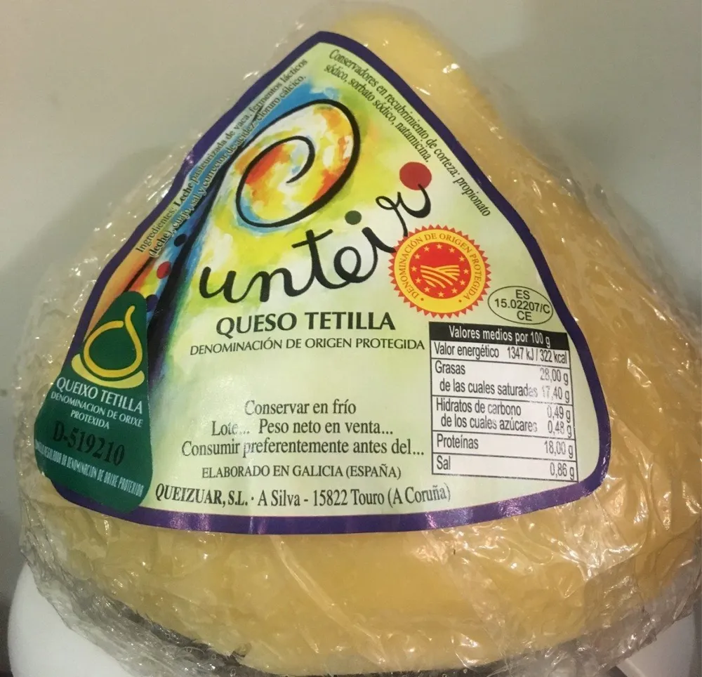 Queso tetilla