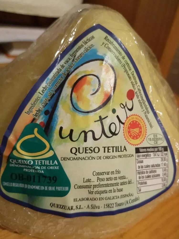 Queso tetilla