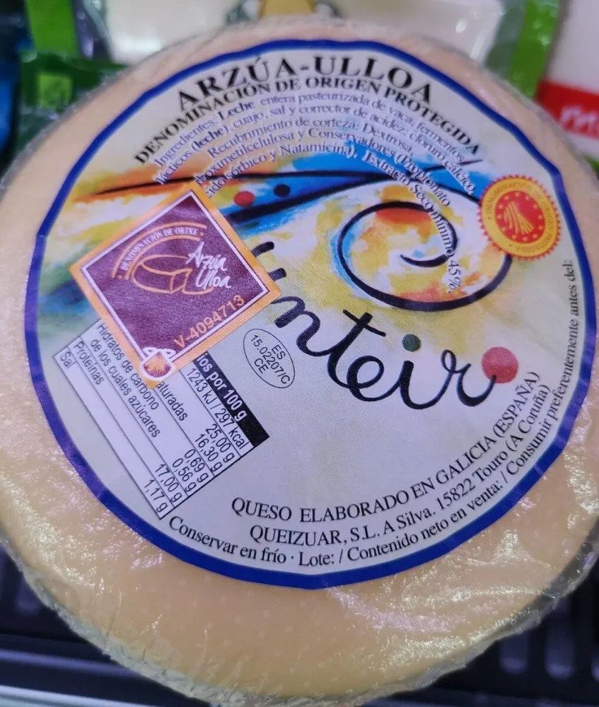 Queso punteiro Arzua