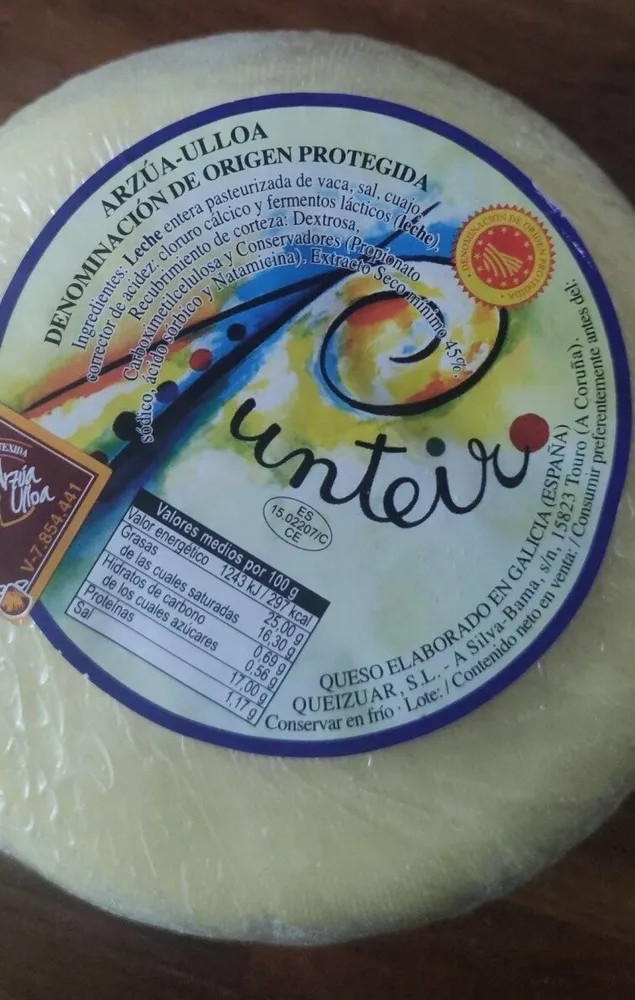 Punteiro arzua Ulloa DOP