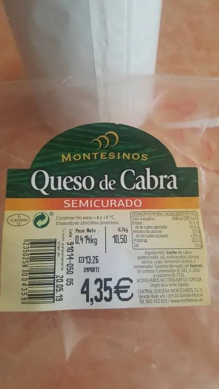 Queso de Cabra - Semicurado