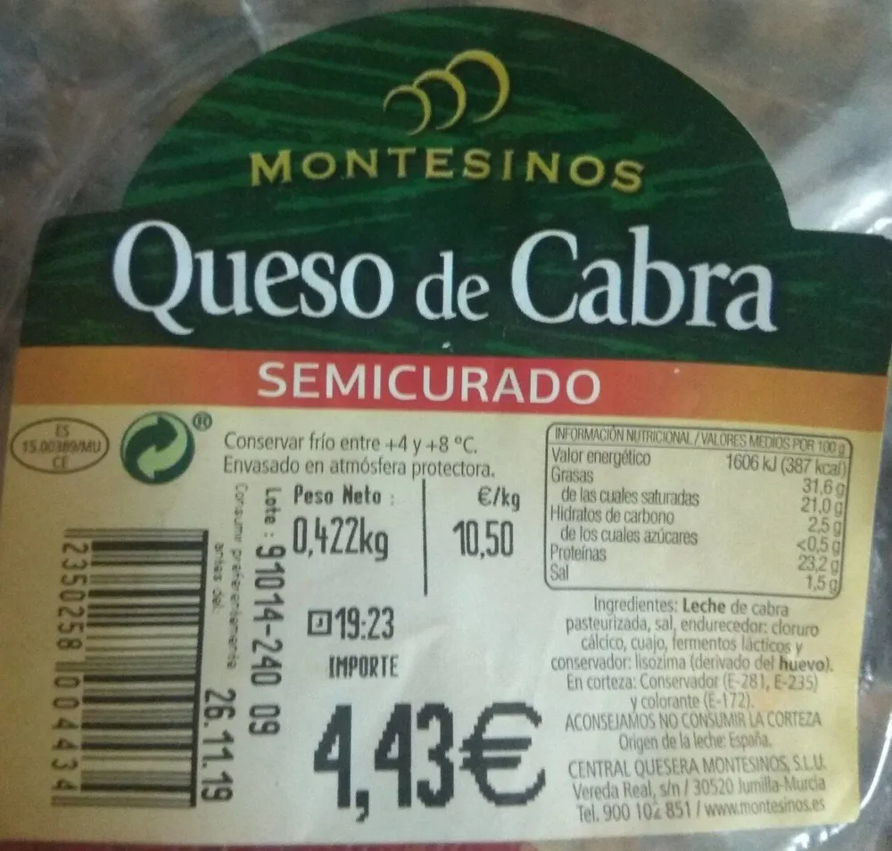 Queso de cabra