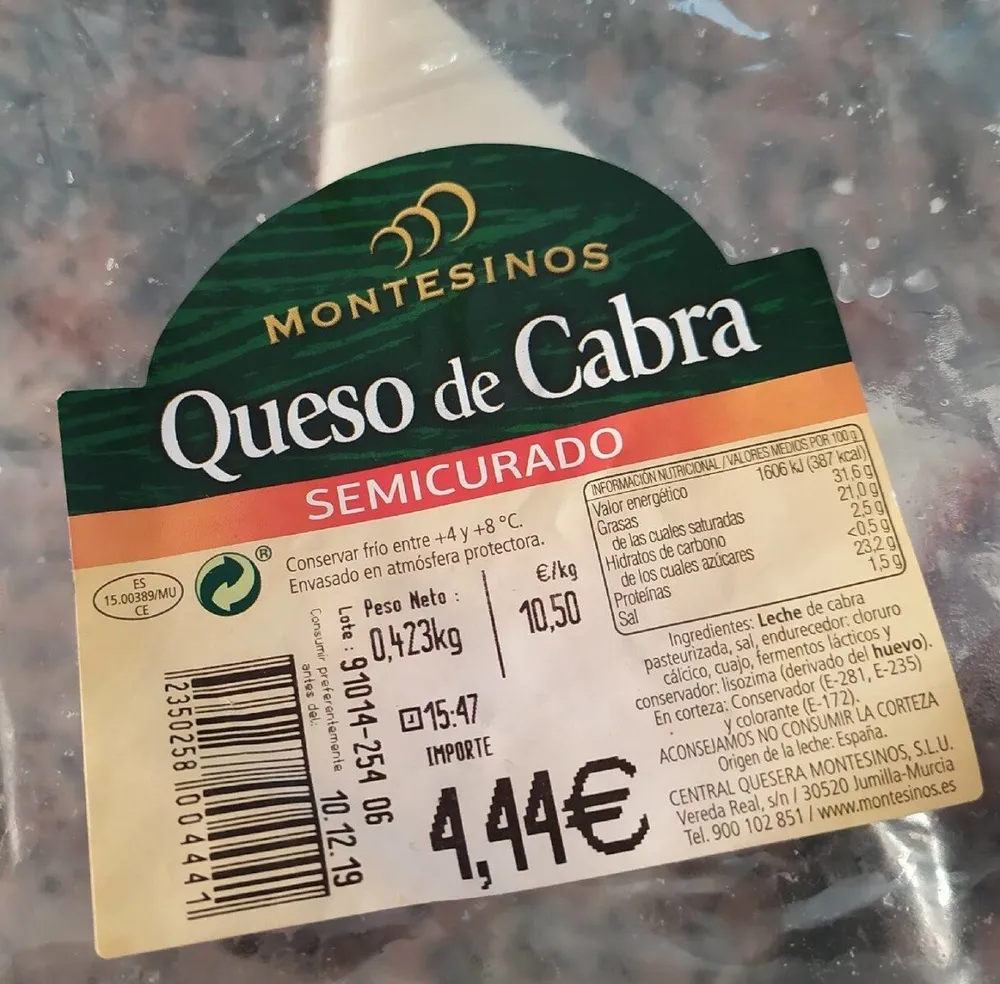 Queso de Cabra Semicurado