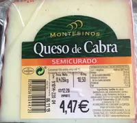 Queso de cabra semicurado
