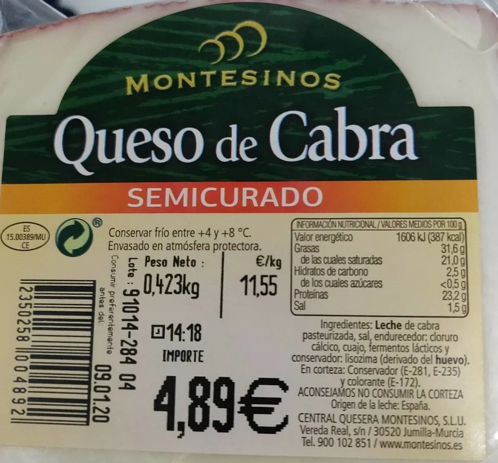 Queso de cabra
