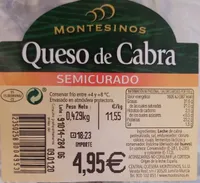 Queso de cabra Montesinos