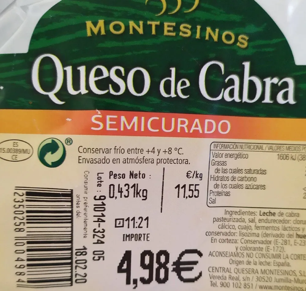 Queso de cabra