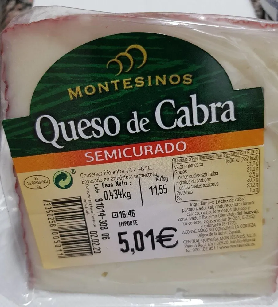 Queso de Cabra Semicurado