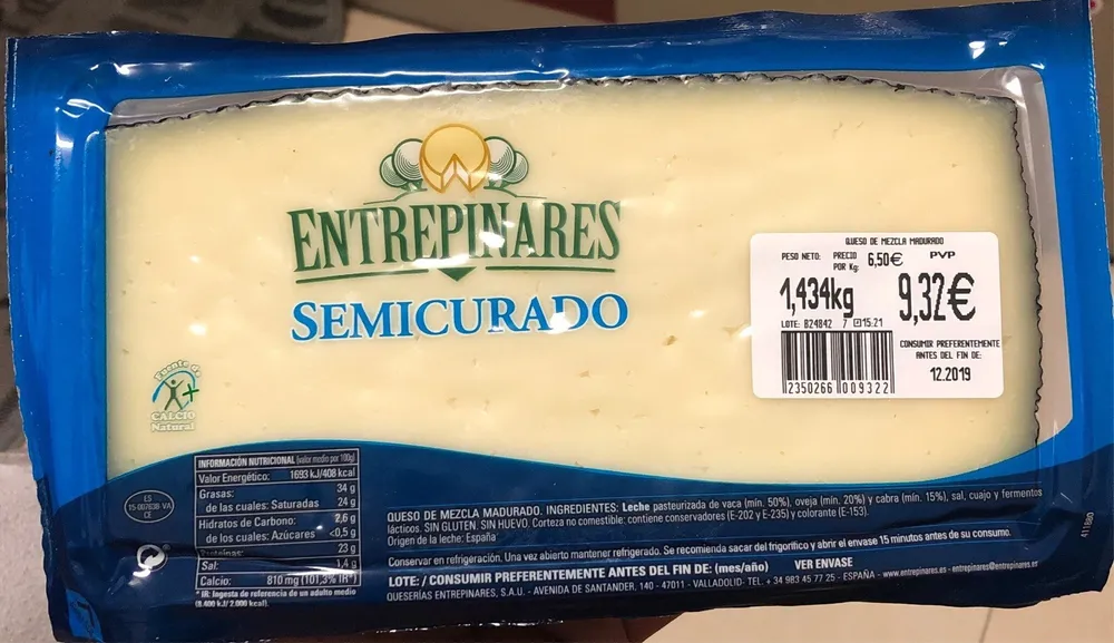 Queso Semicurado