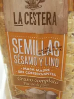 Pan de molde con semillas y sésamo y lino