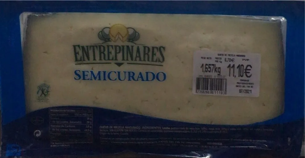 Queso de mezcla madurado