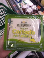 Queso tierno cortado "en cuñitas"