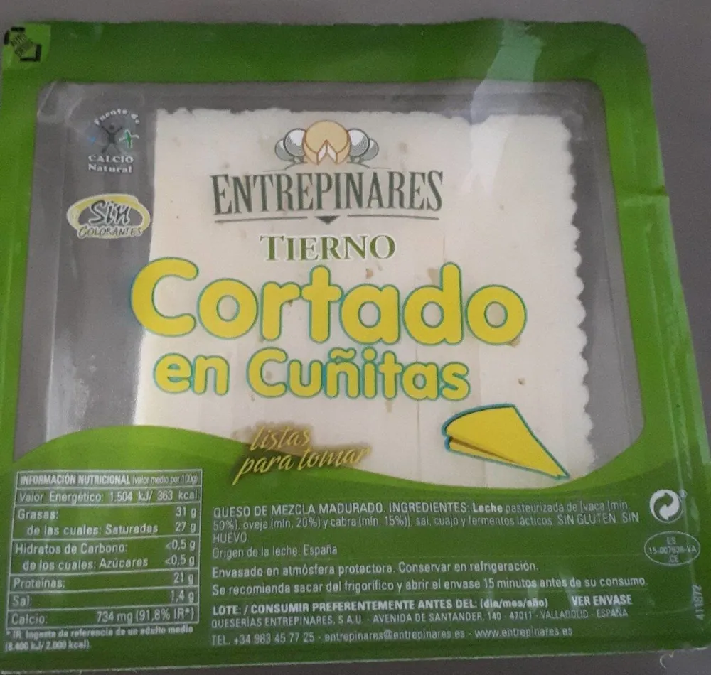 Queso tierno Entrepinares