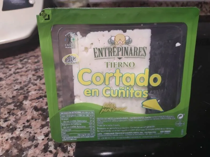Queso tierno. Cuñas