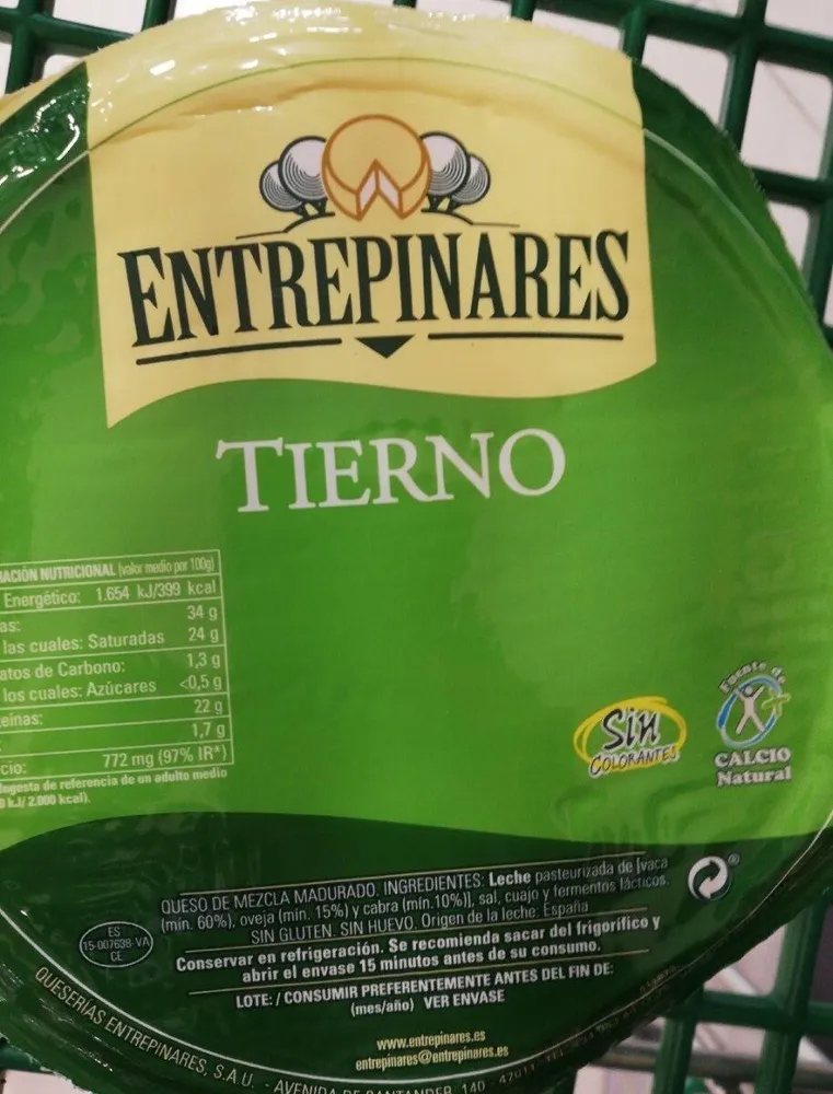 Queso tierno Entrepinares