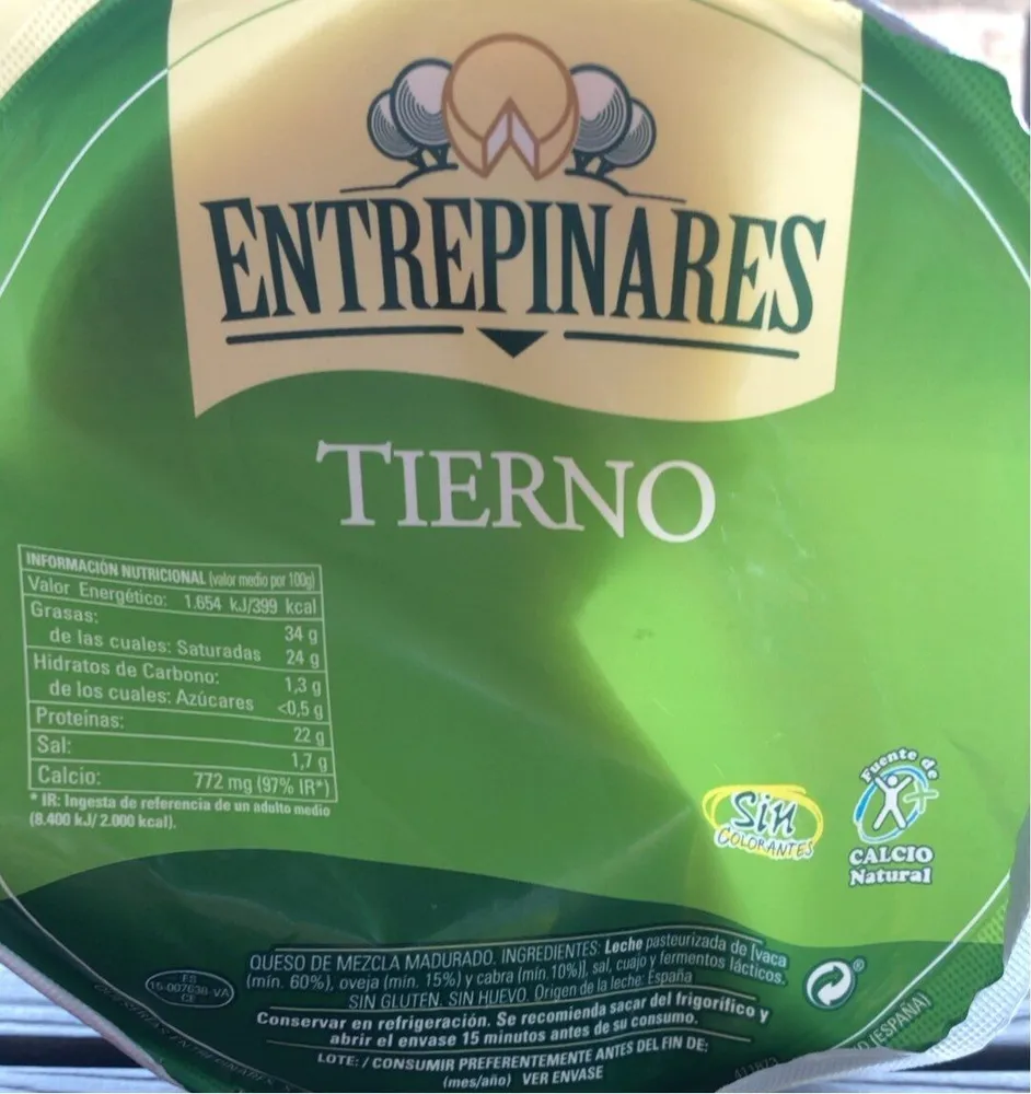 Queso demezcla madurado