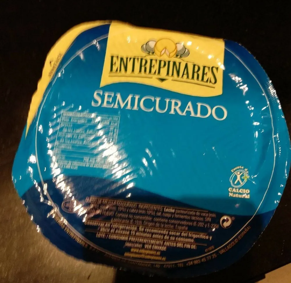 Queso semicurado Entrepinares