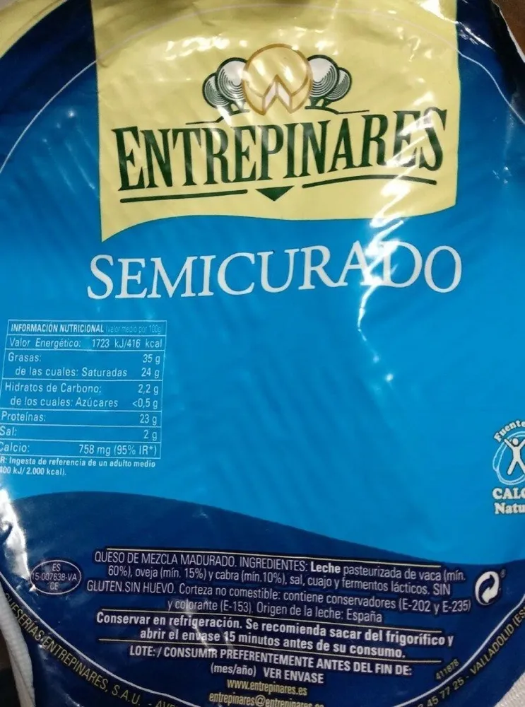 Queso Semicurado