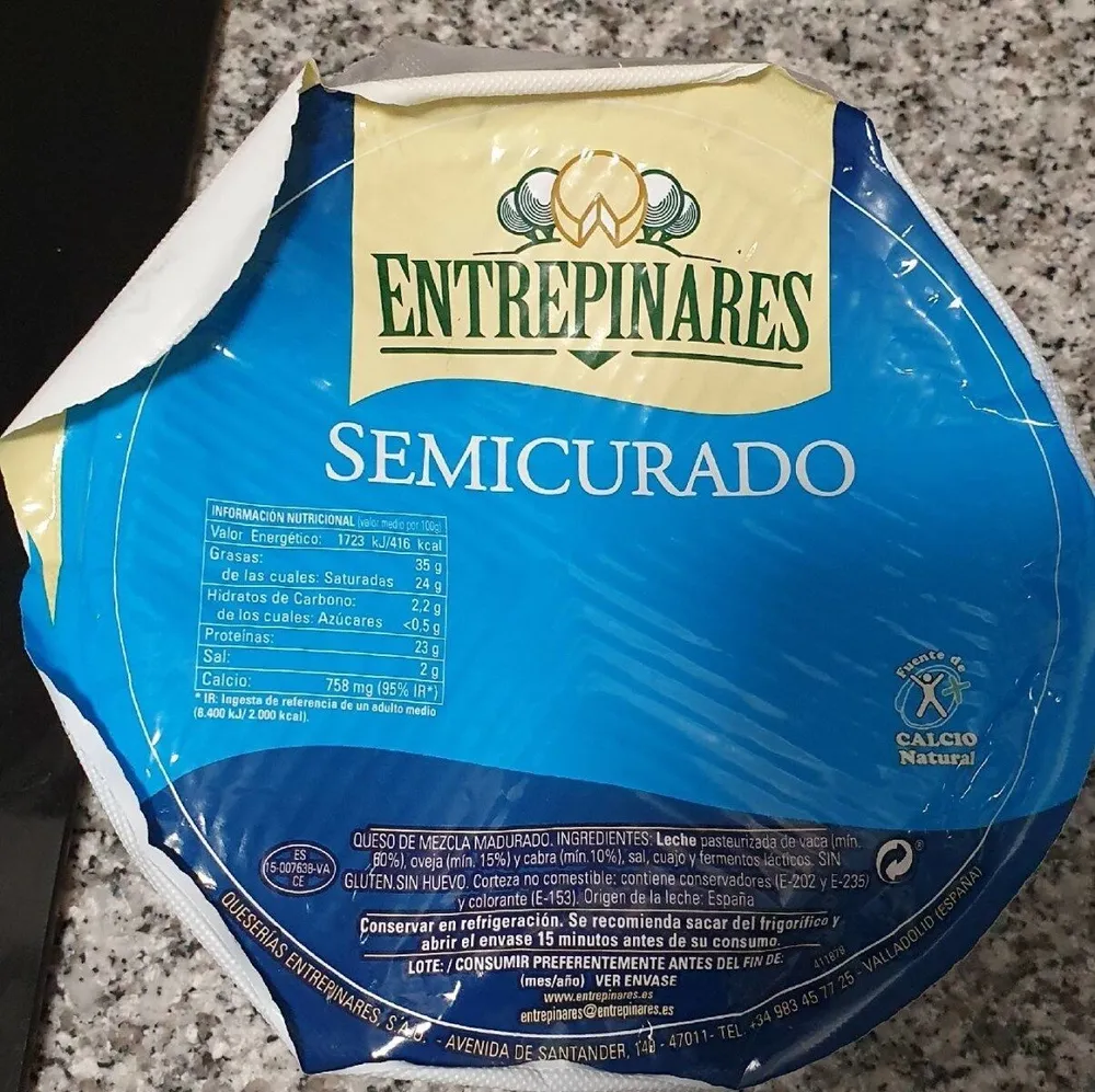 Queso de mezcla madurado.