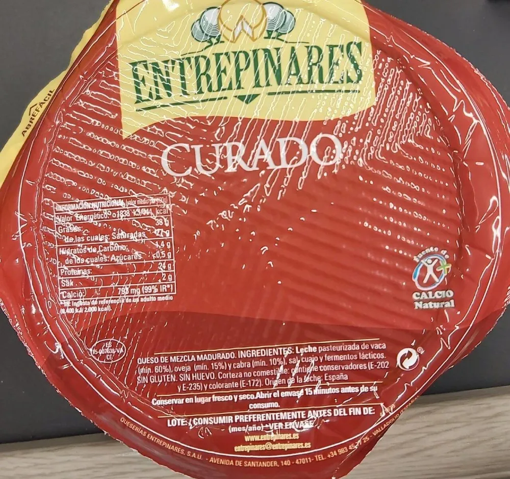 Queso curado