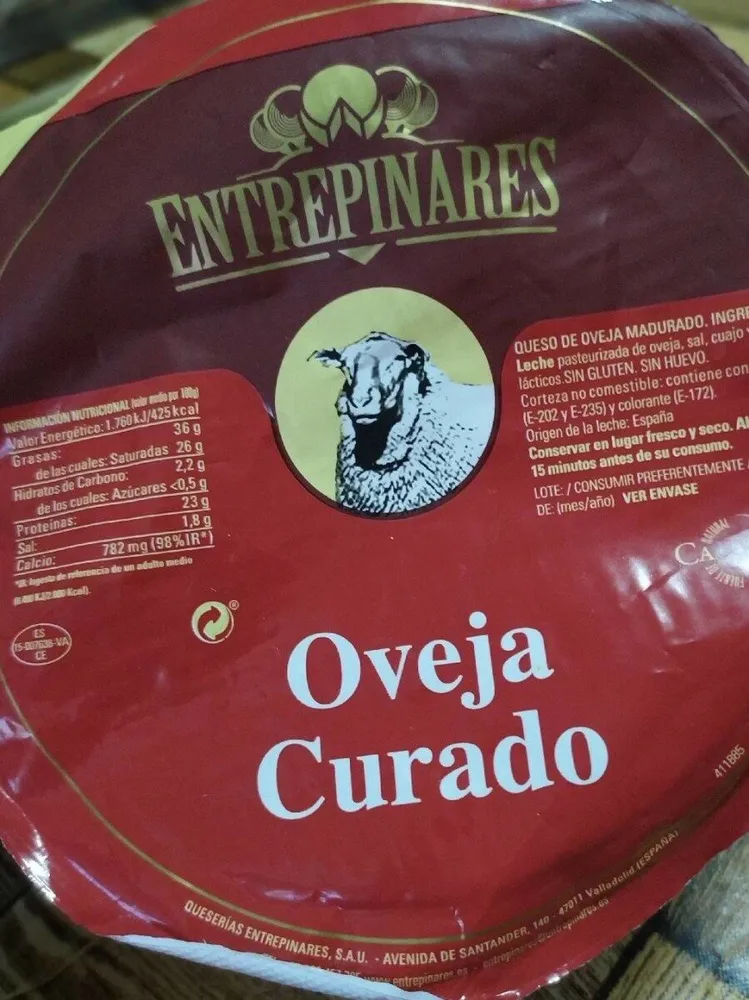 Queso de oveja curado