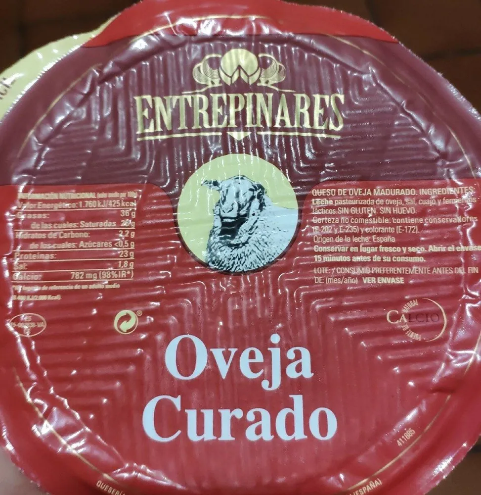 Queso de oveja curado