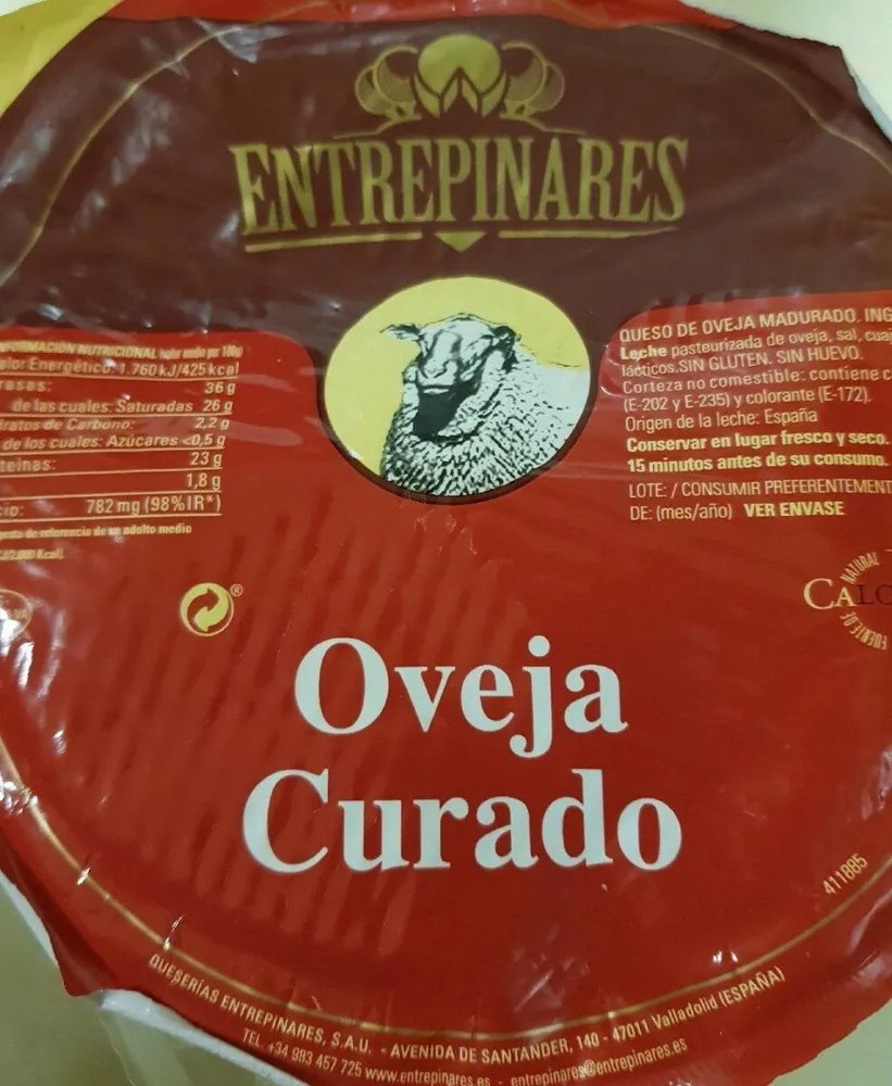 Queso Oveja curado