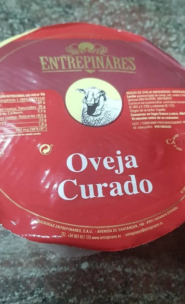 Queso curado oveja