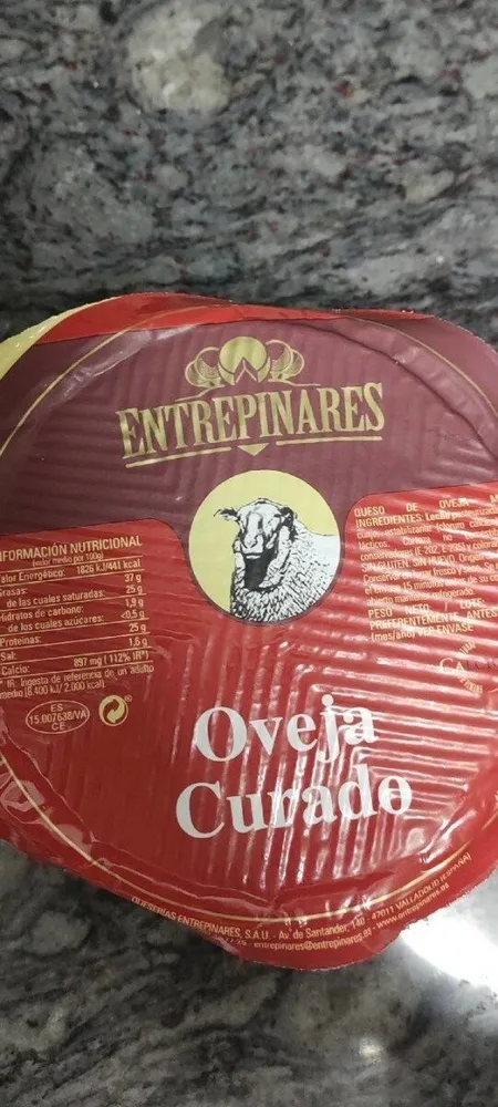 Queso de oveja curado