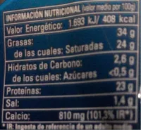 Queso Semicurado cortado en cuñitas
