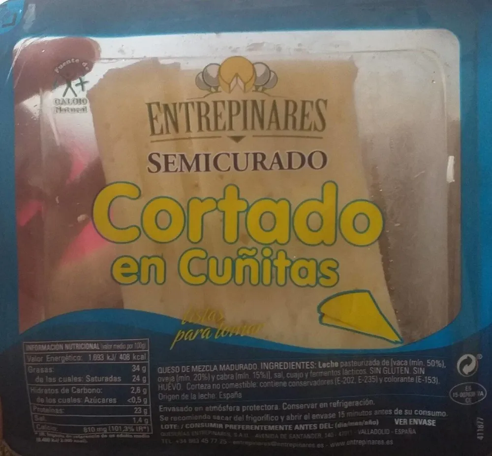 Semicurado Cortado en Cuñitas
