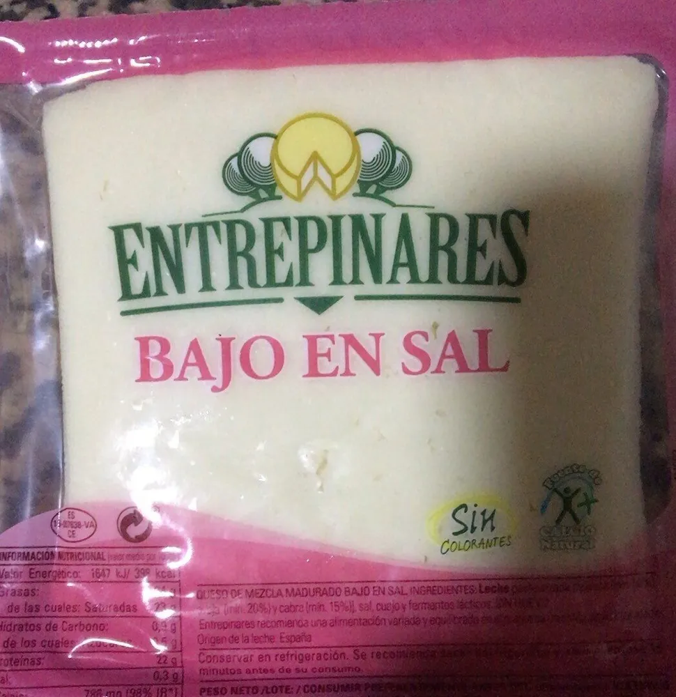 Queso bajo en sal