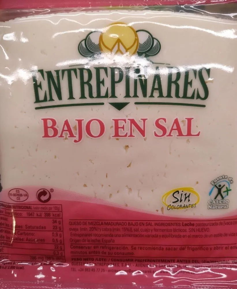 Entrepinares bajo en sal