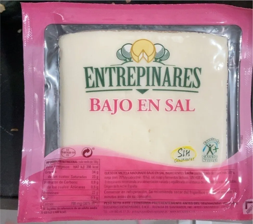 Queso de mezcla madurado