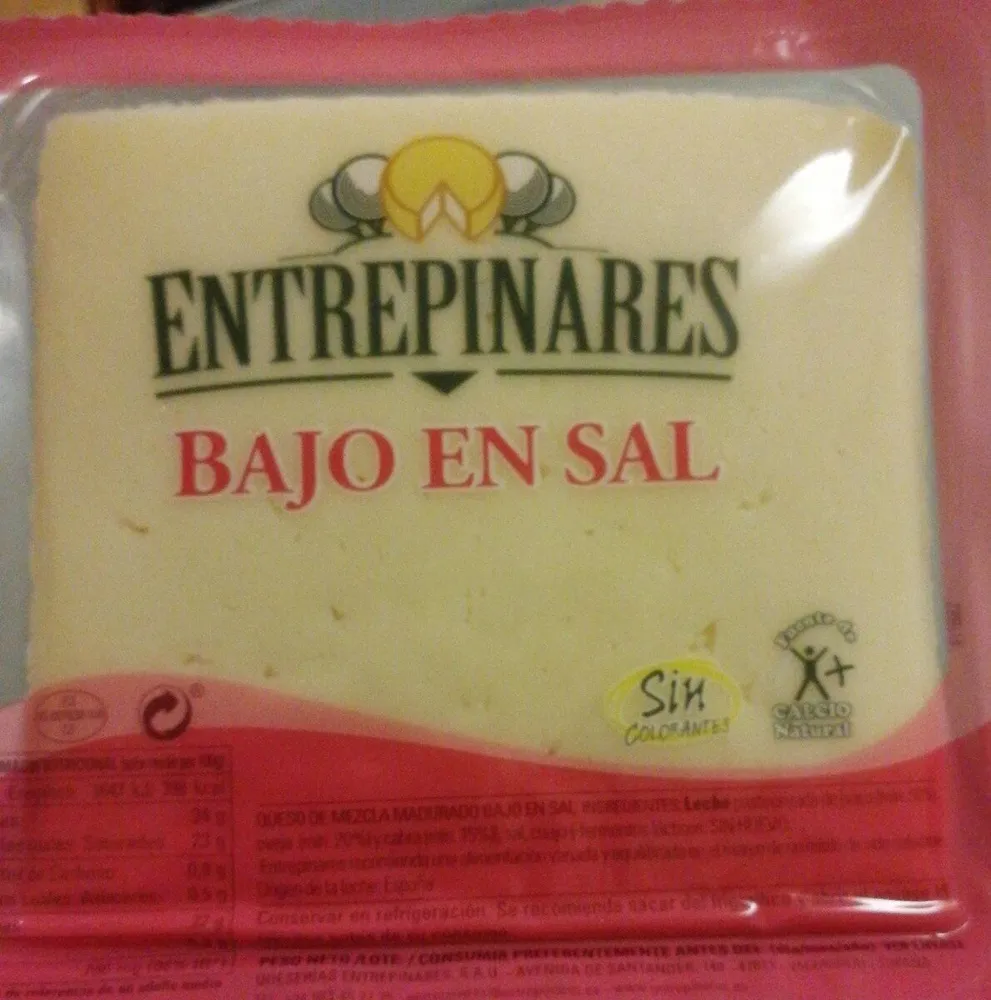 Queso bajo en sal