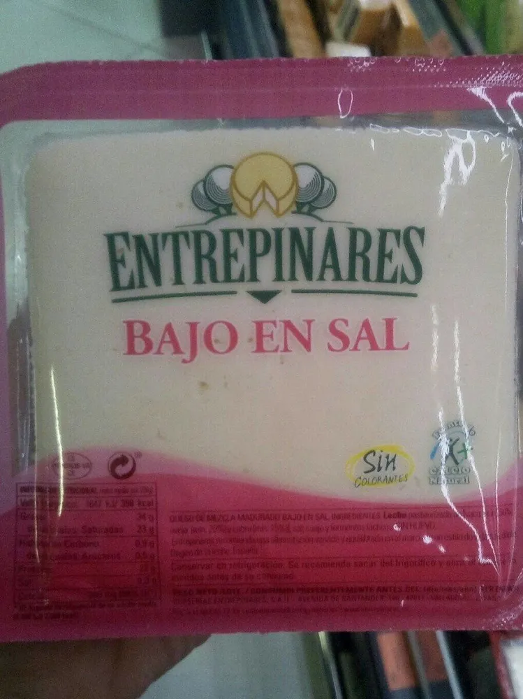 Queso bajo en sal