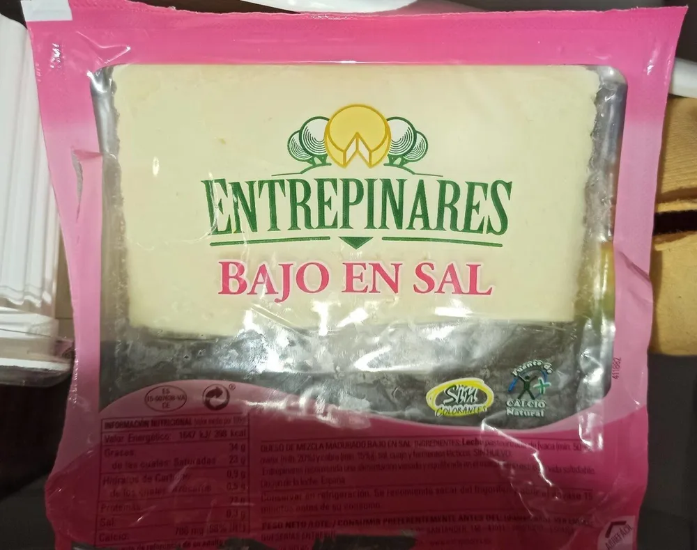 Queso bajo en sal