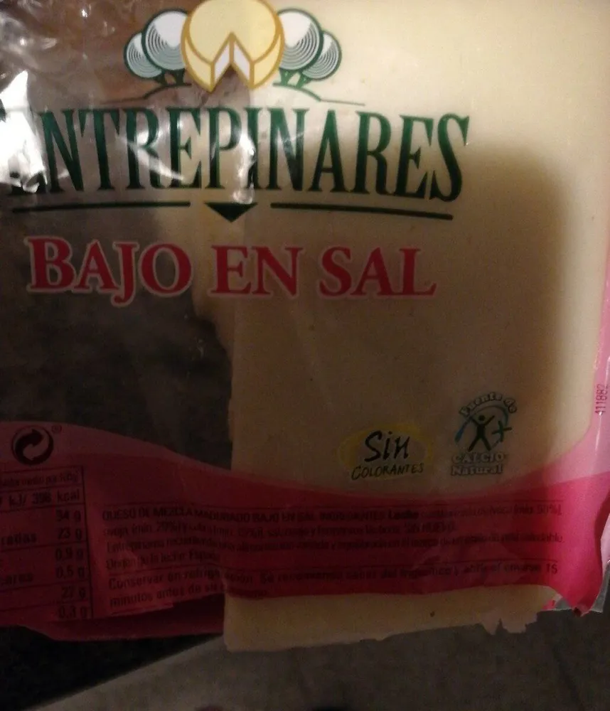 Queso bajo en sal