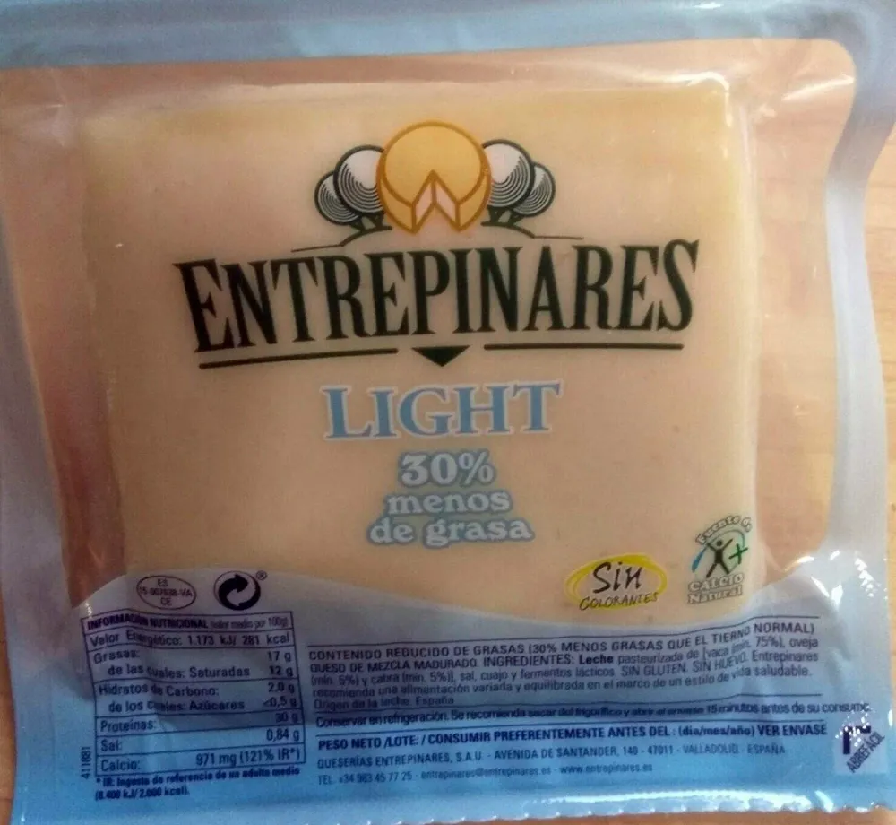 Light 30% menos de grasa