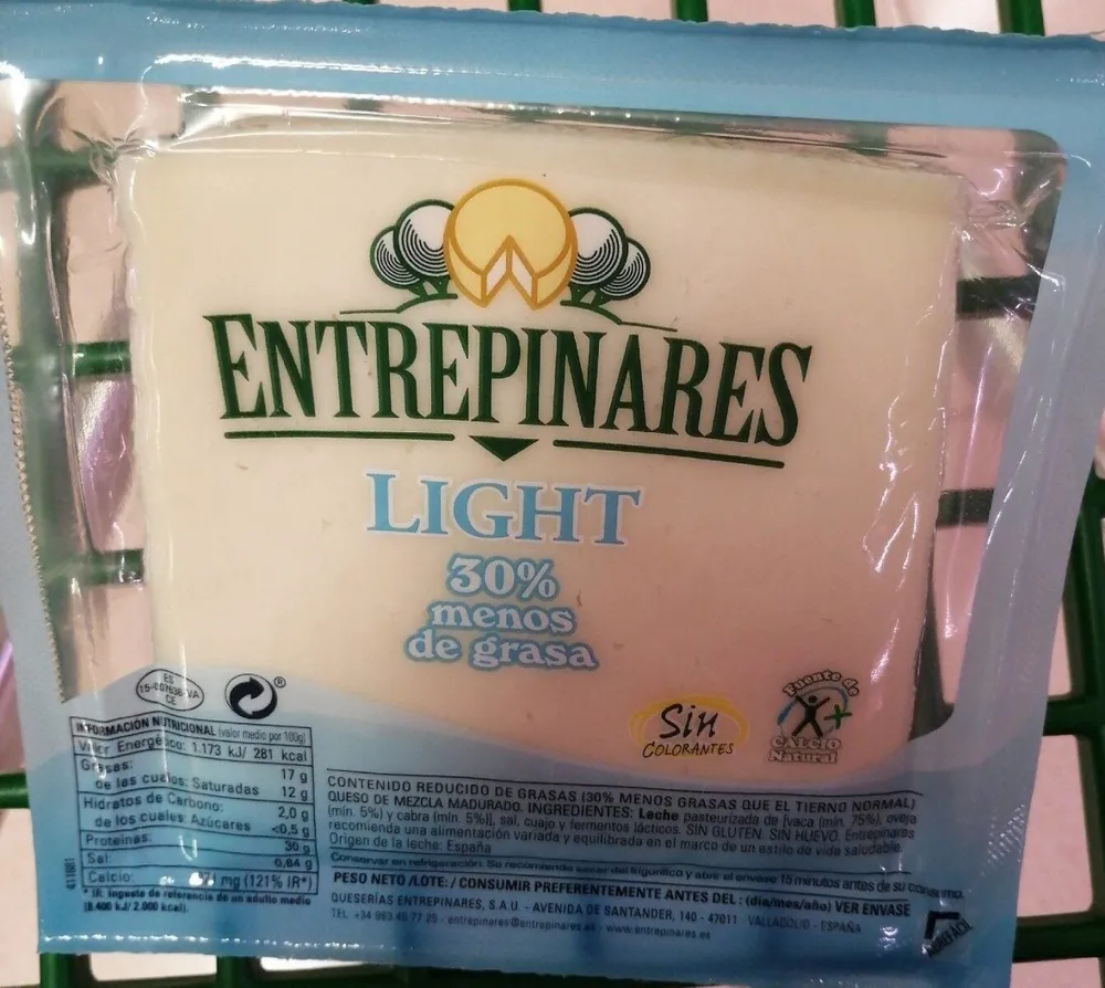 Queso de mezcla madurado