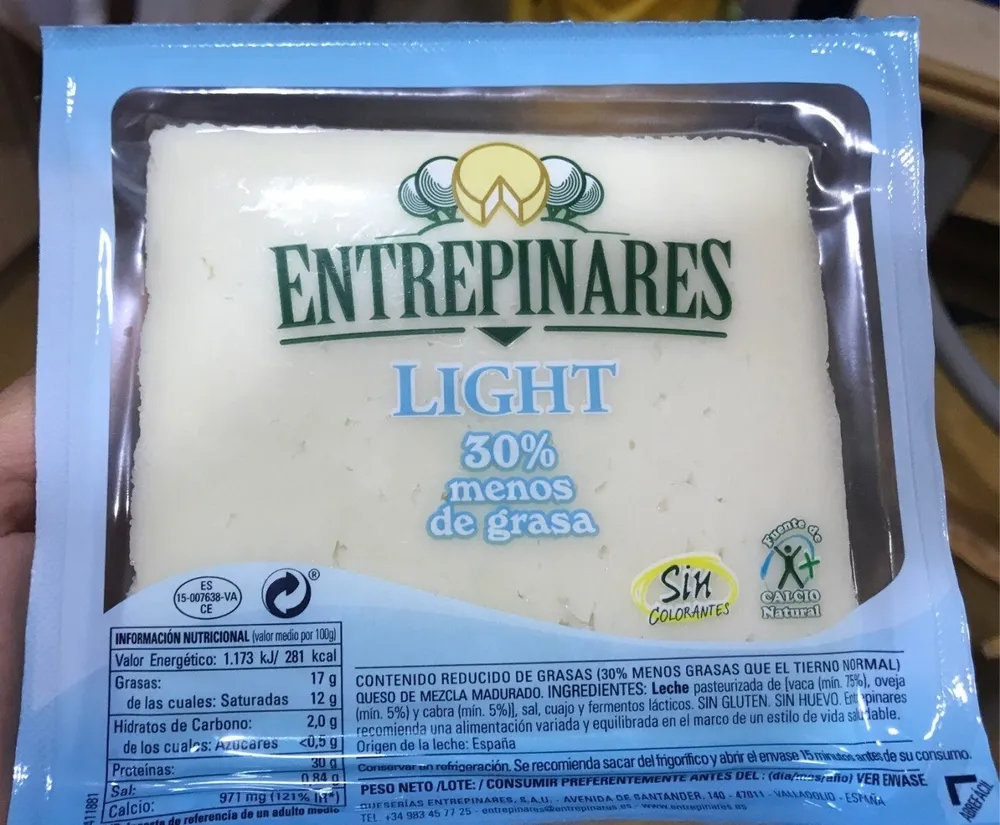QUESO Mezcla LIGHT