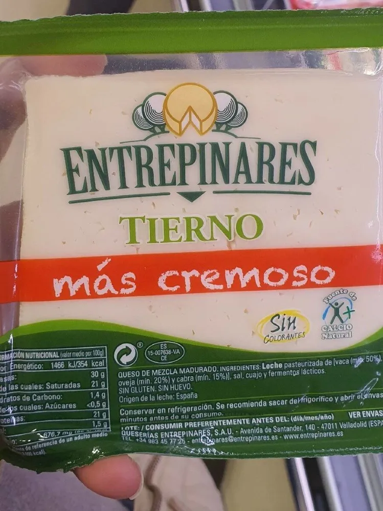Tierno más cremoso