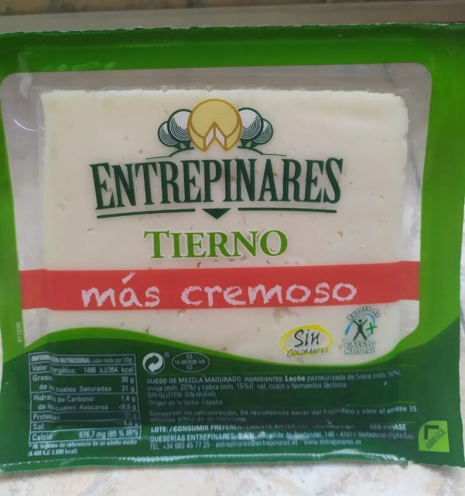 Queso tierno más cremoso