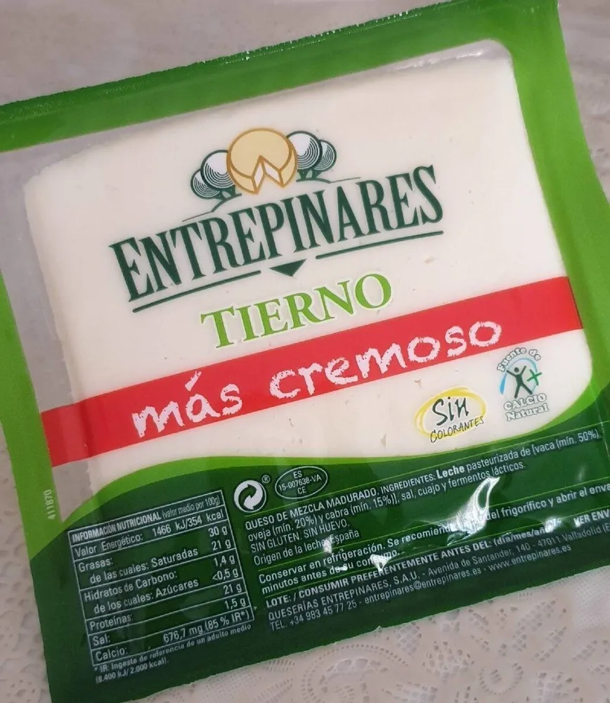 Queso tierno más cremoso