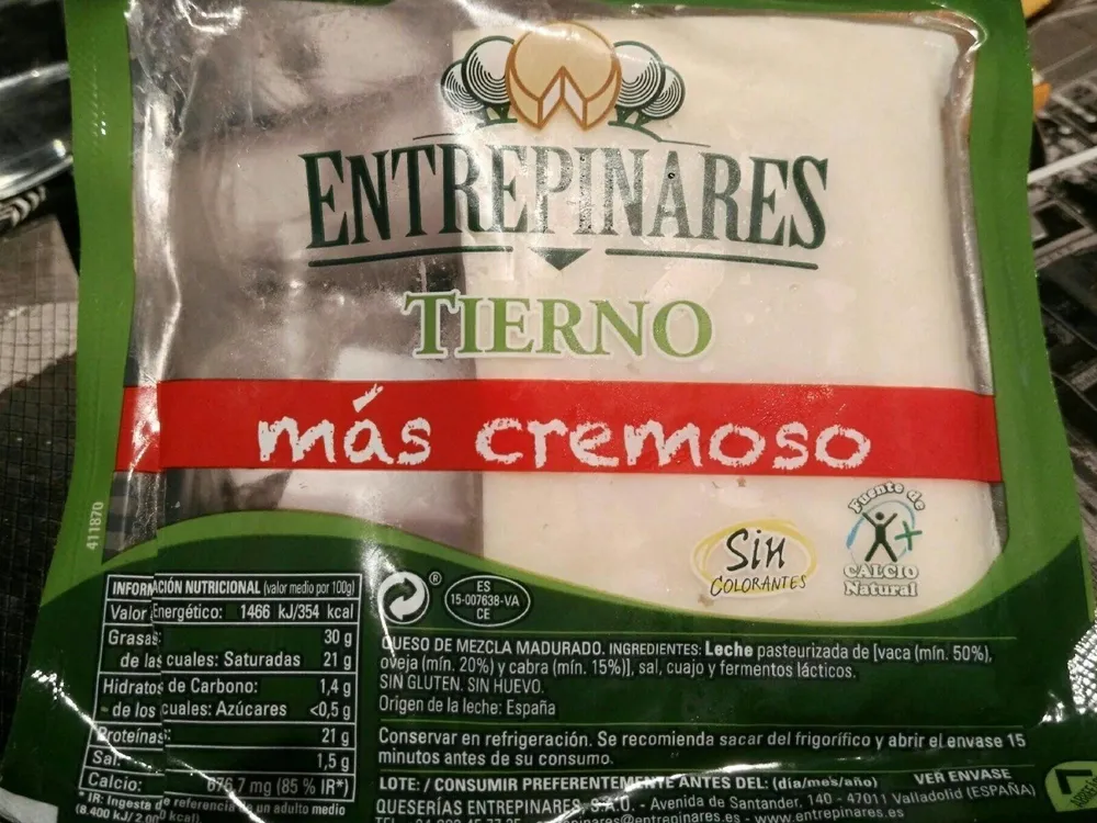 Queso tierno
