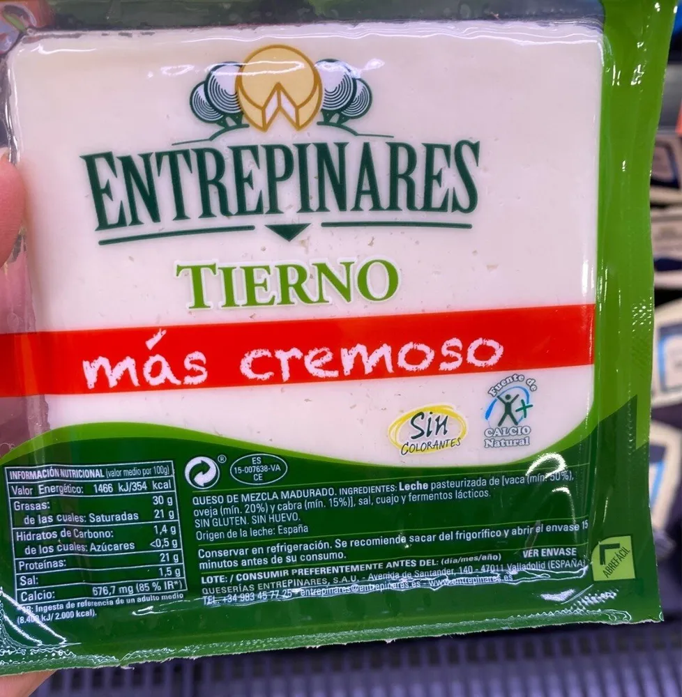 Tierno mas cremoso