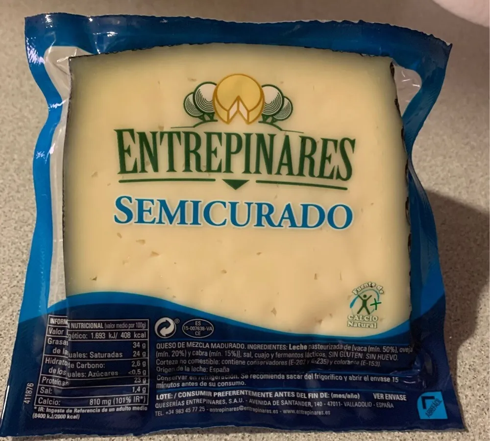 Queso semicurado