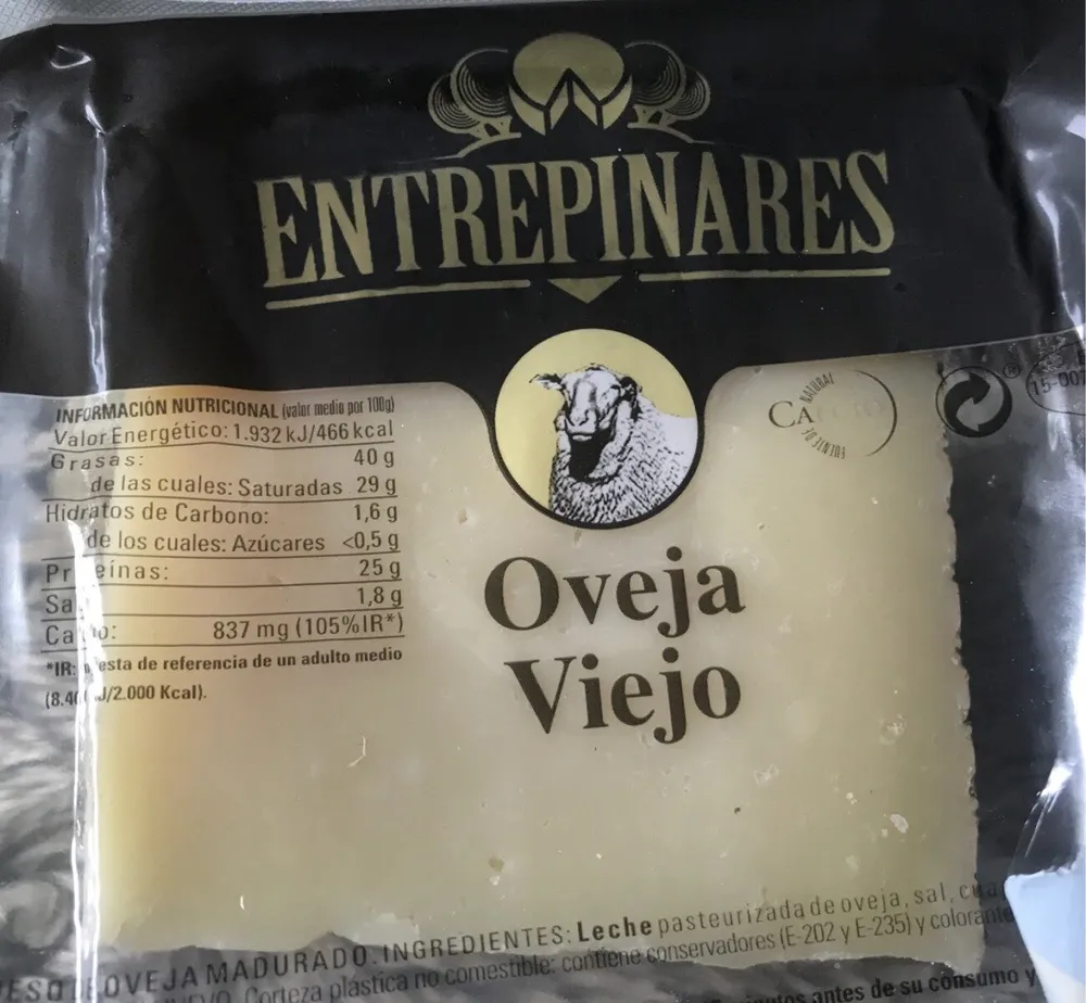 Queso de oveja viejo